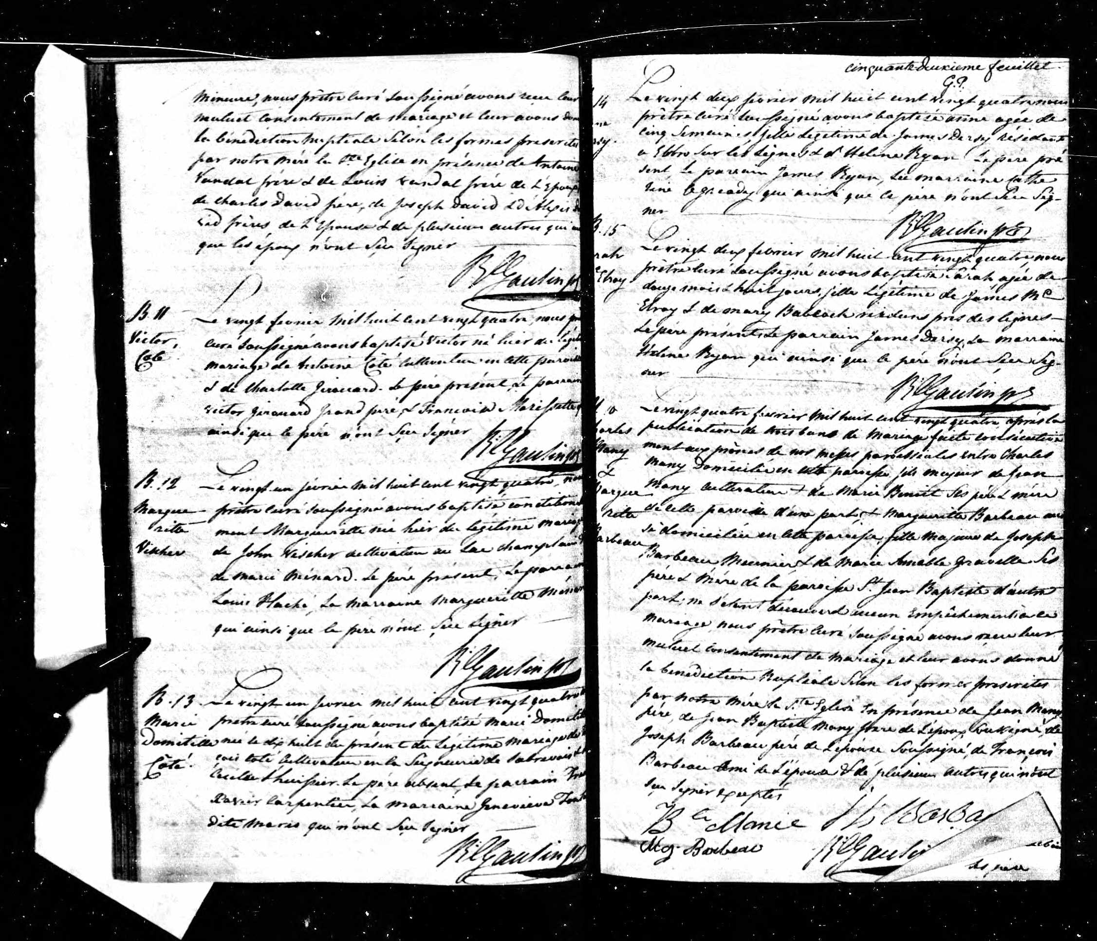 Acte de baptême Acte de baptême