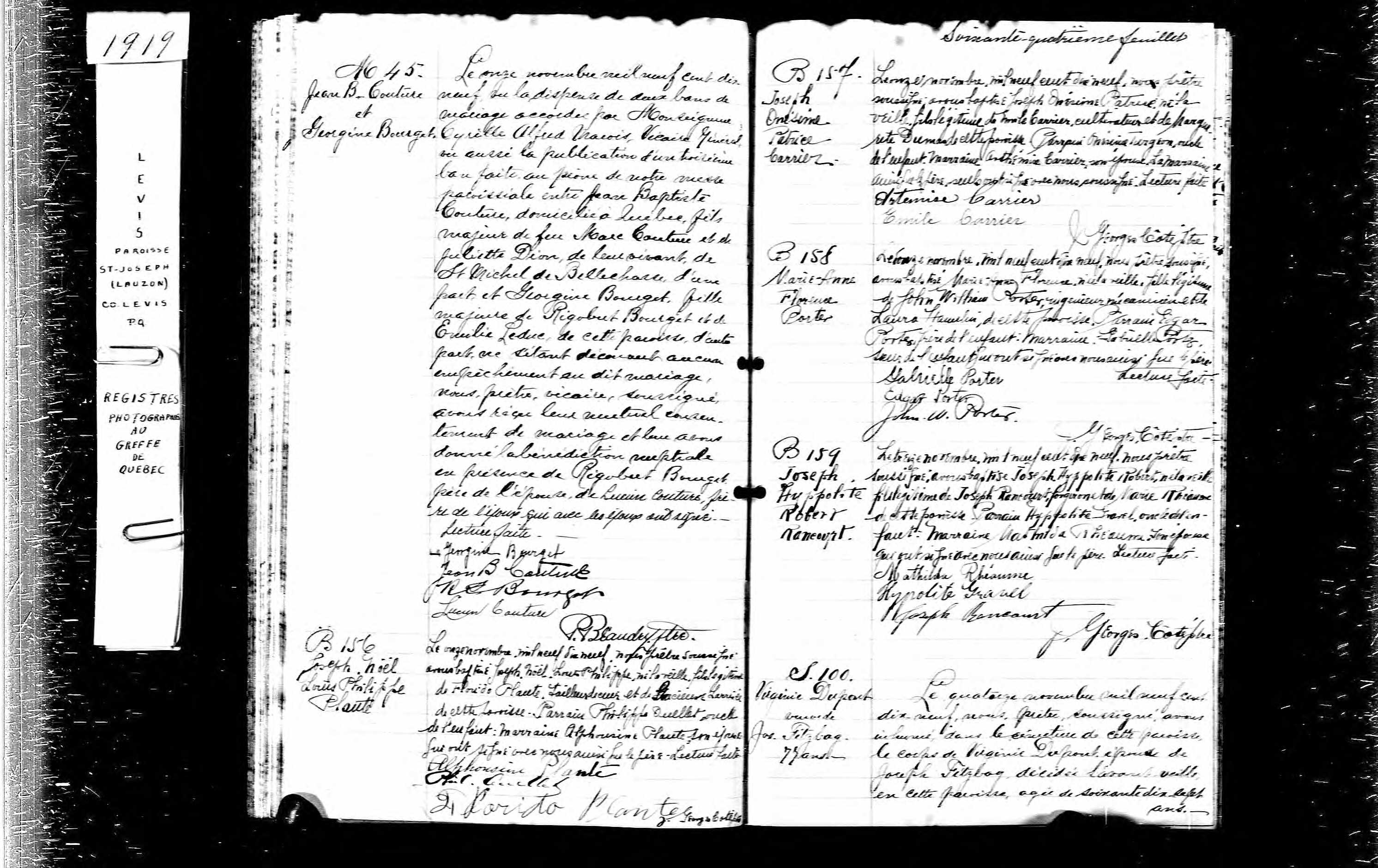 Acte de sépulture