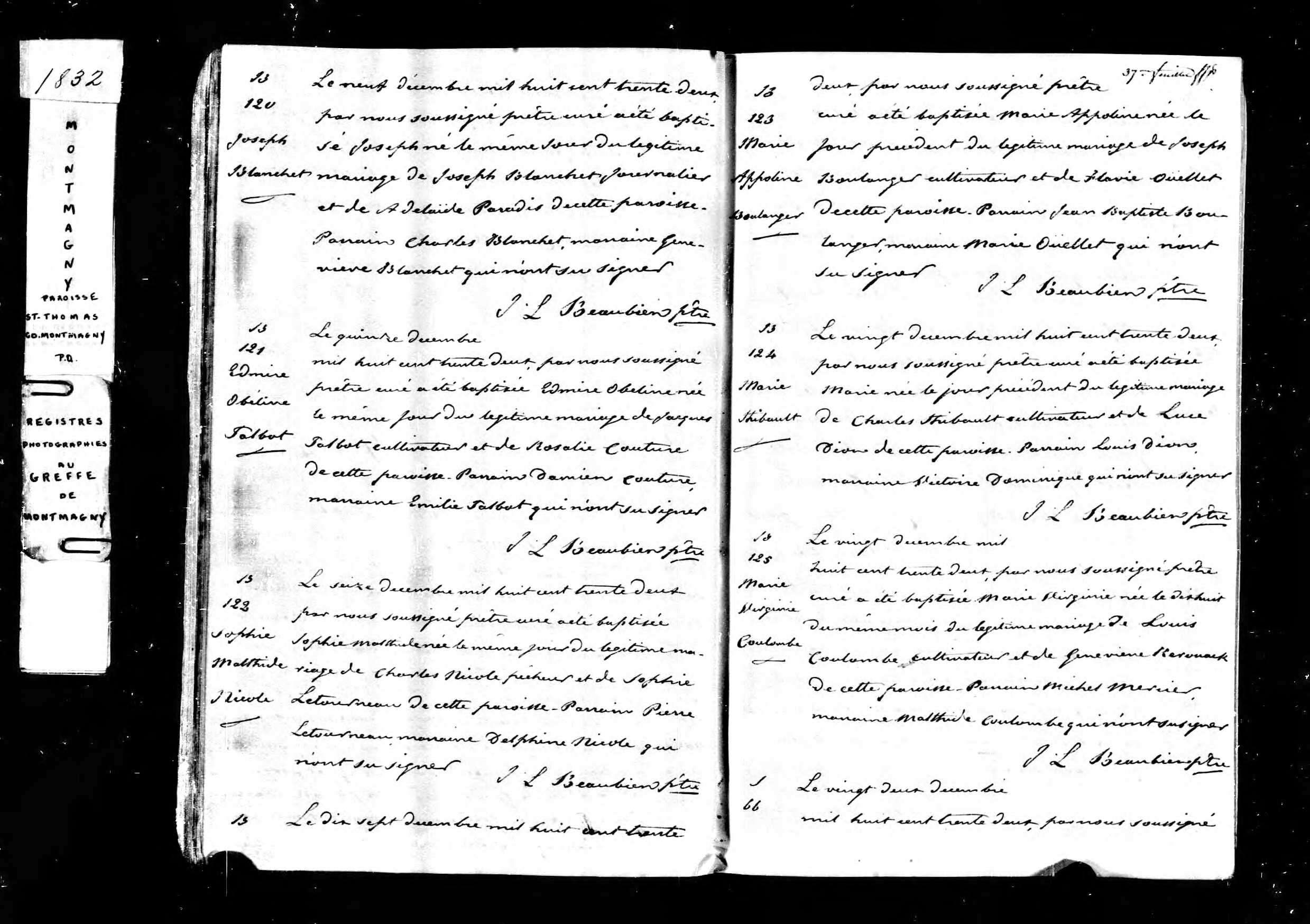 Acte de baptême