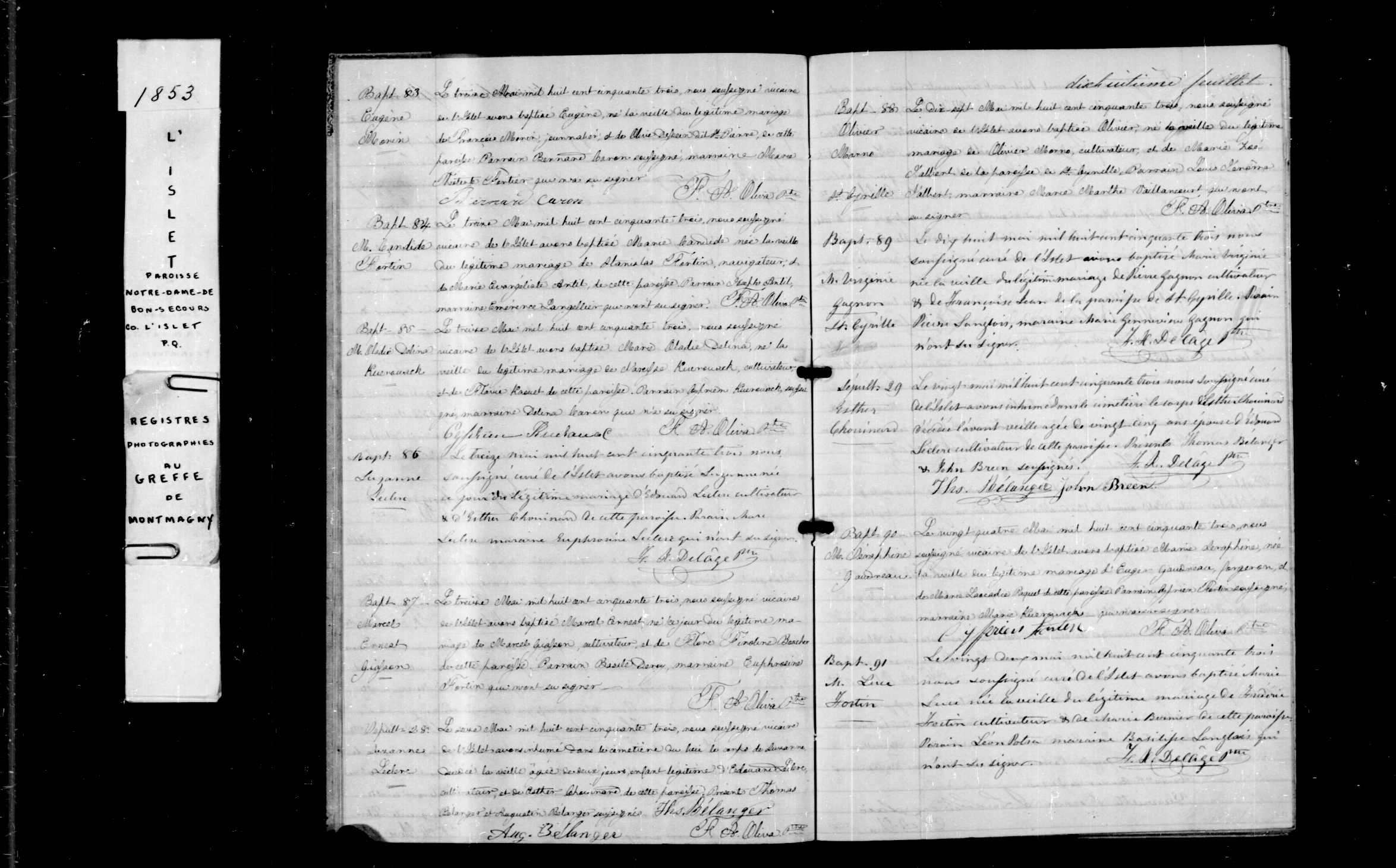 Acte de baptême