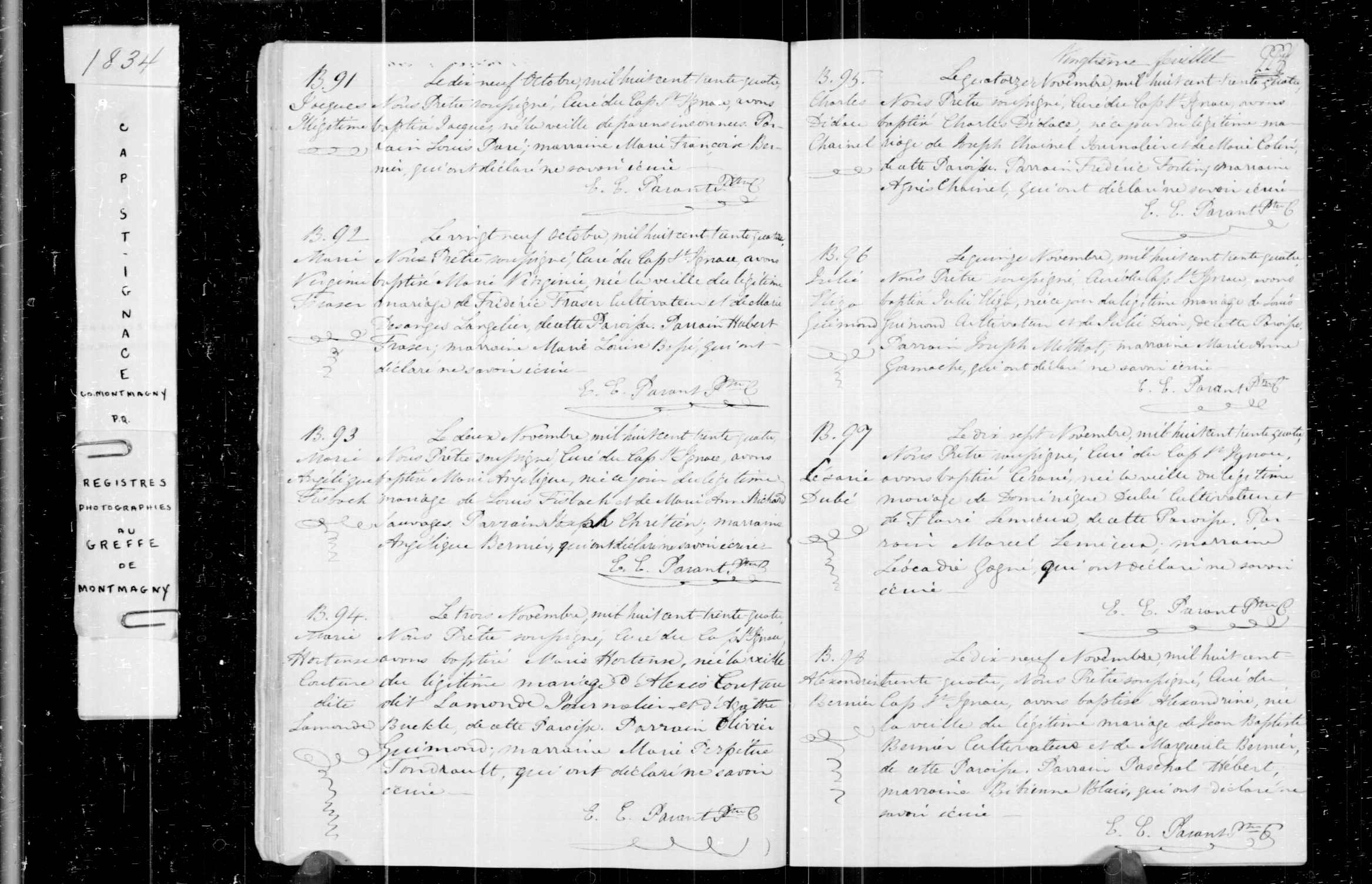 Acte de baptême