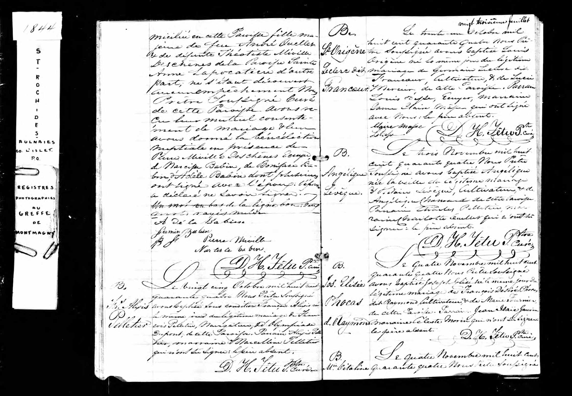 Acte de baptême