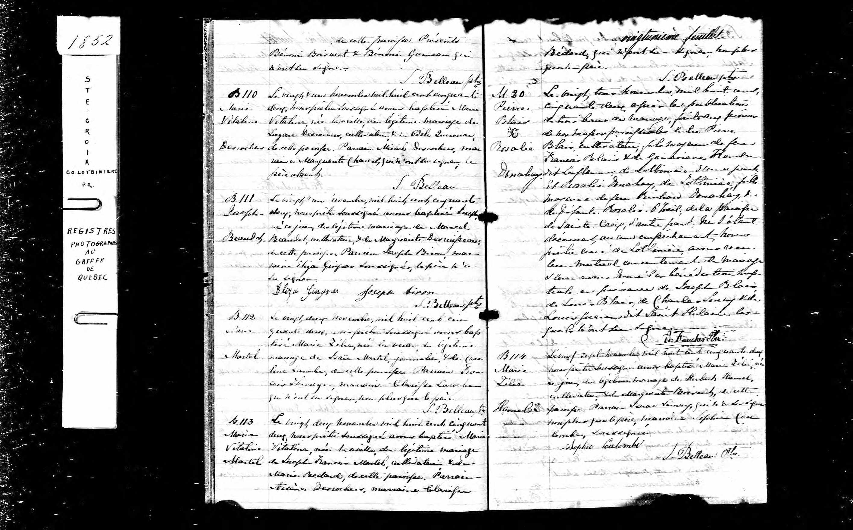 Acte de baptême