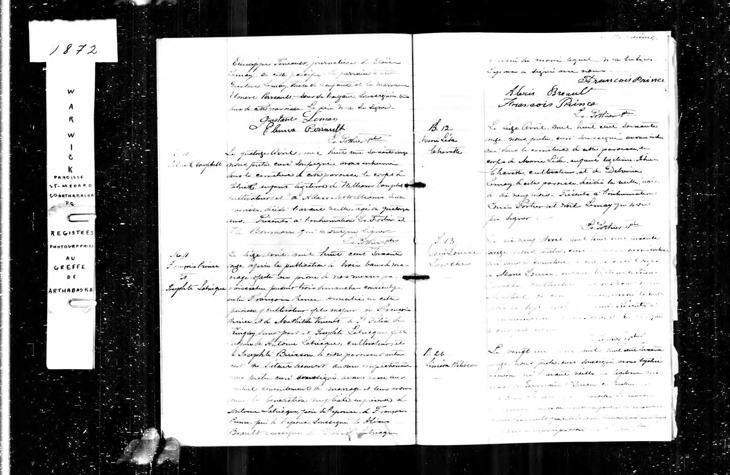Acte de baptême