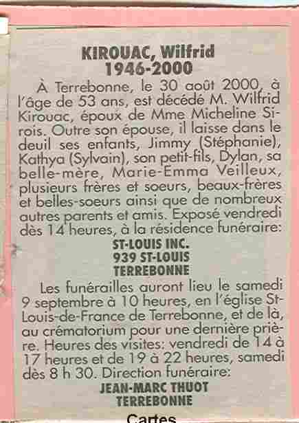 Nécrologie