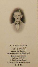 Carte mortuaire