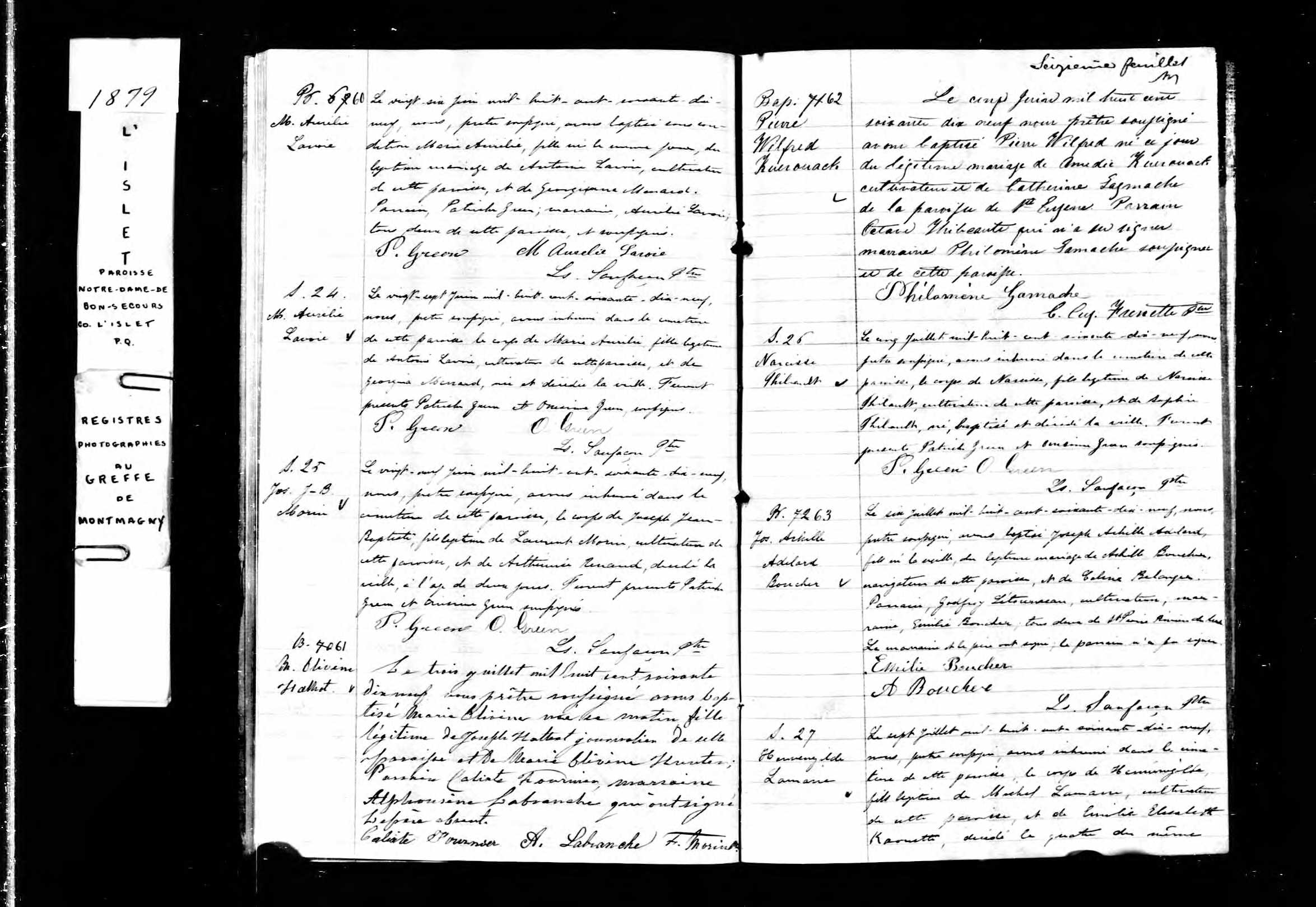 Acte de baptême Acte de baptême