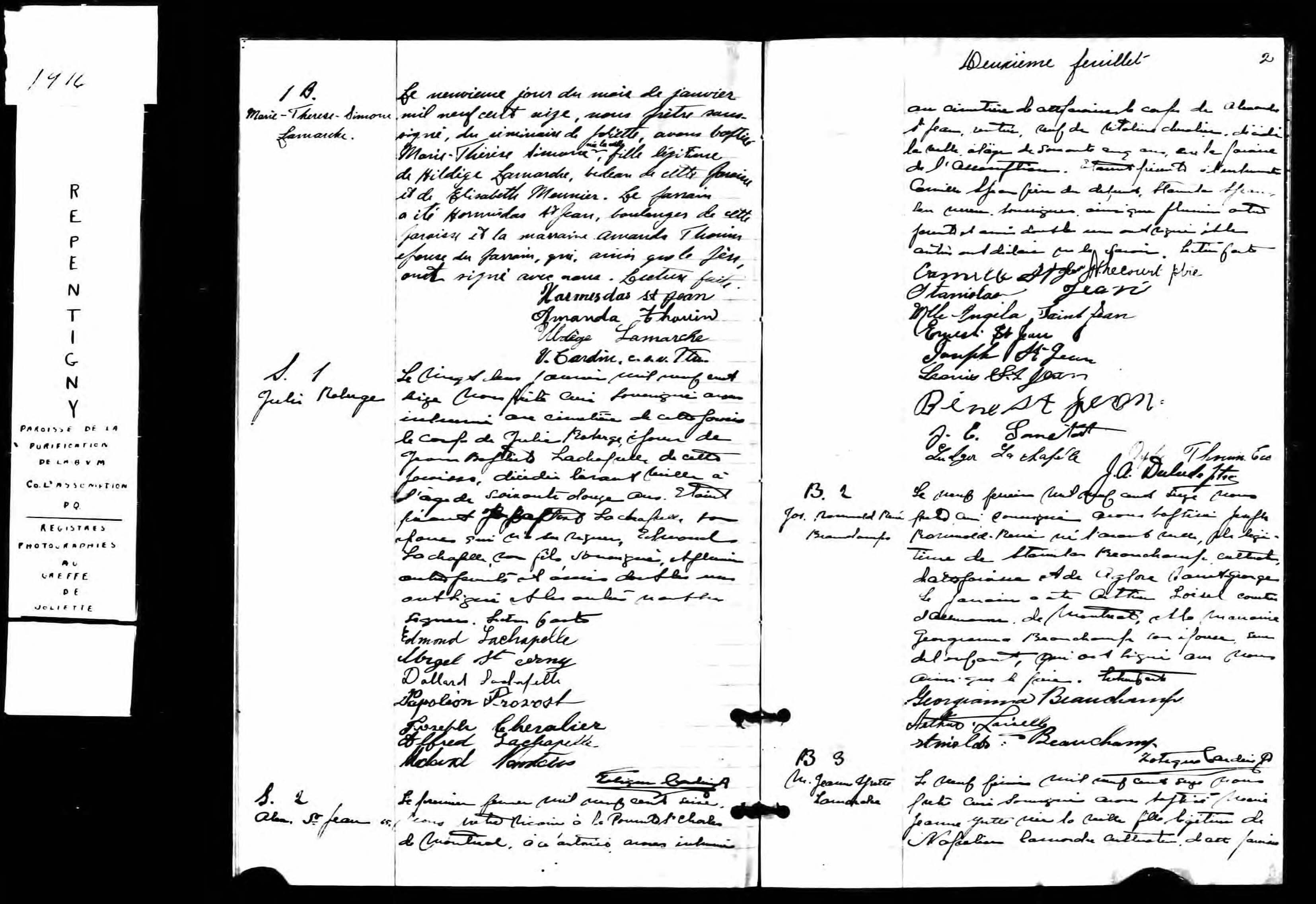 Acte de baptême