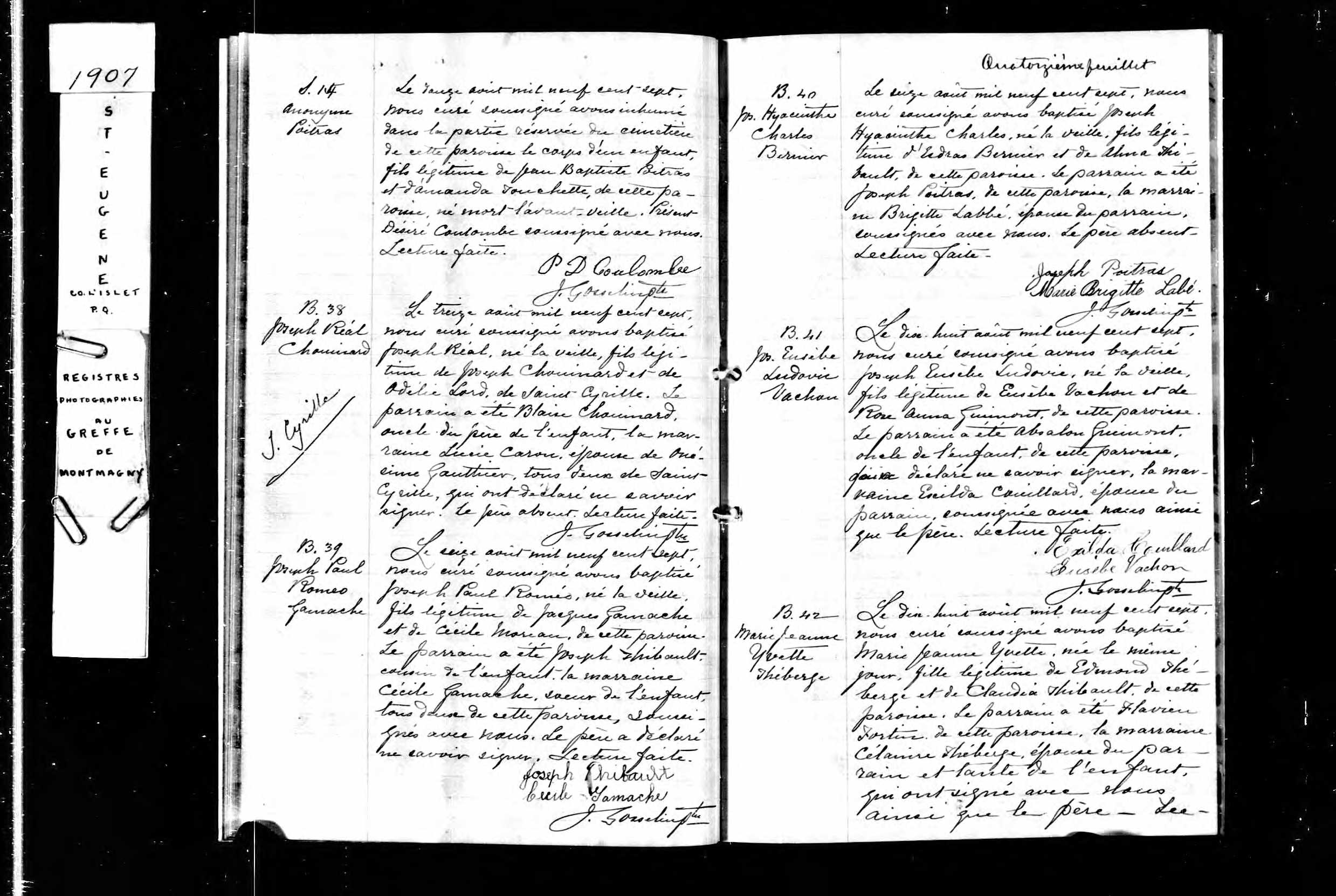 Acte de baptême