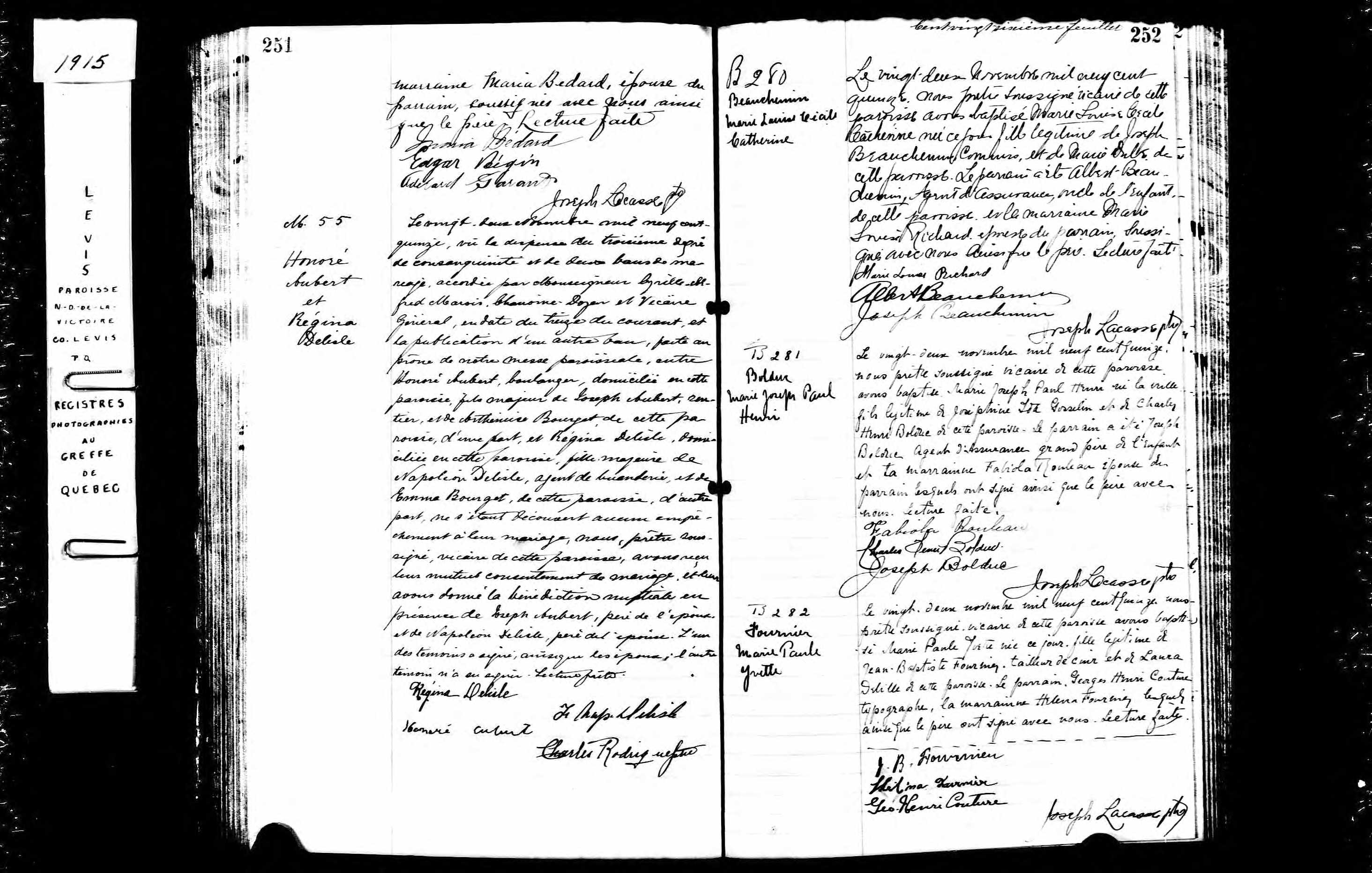 Acte de baptême