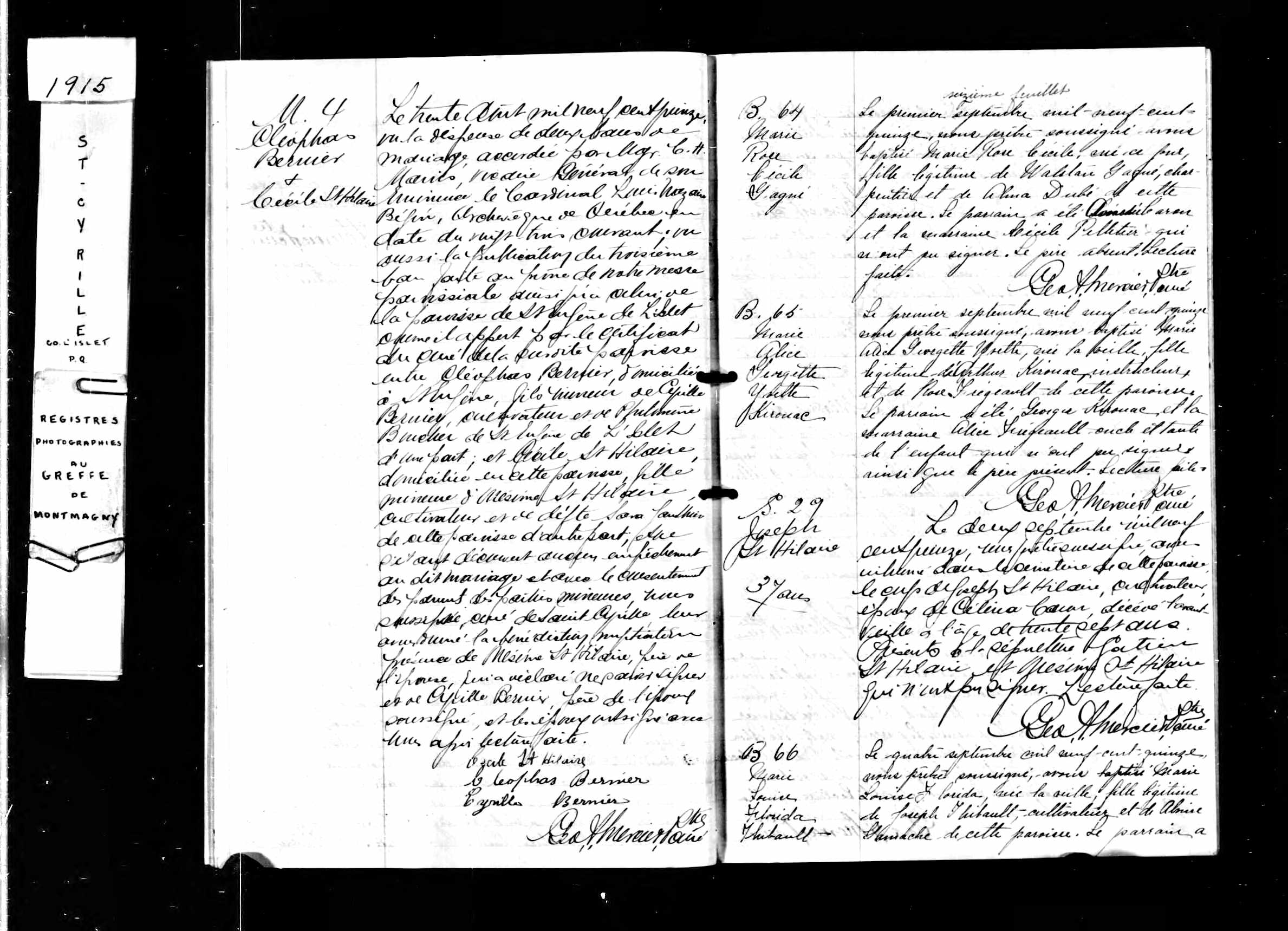 Acte de baptême