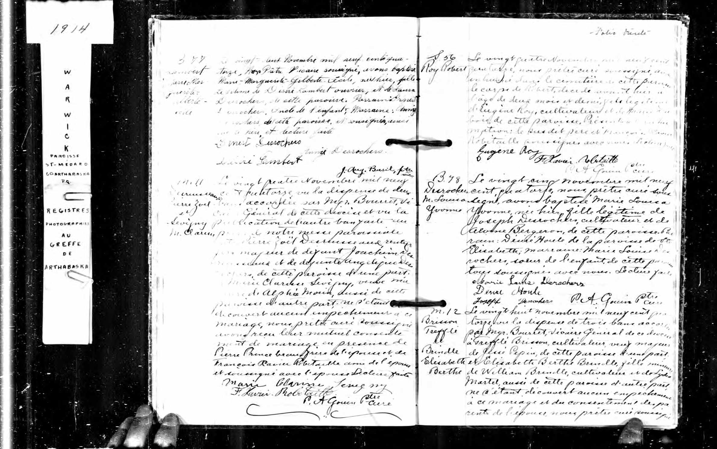Acte de baptême