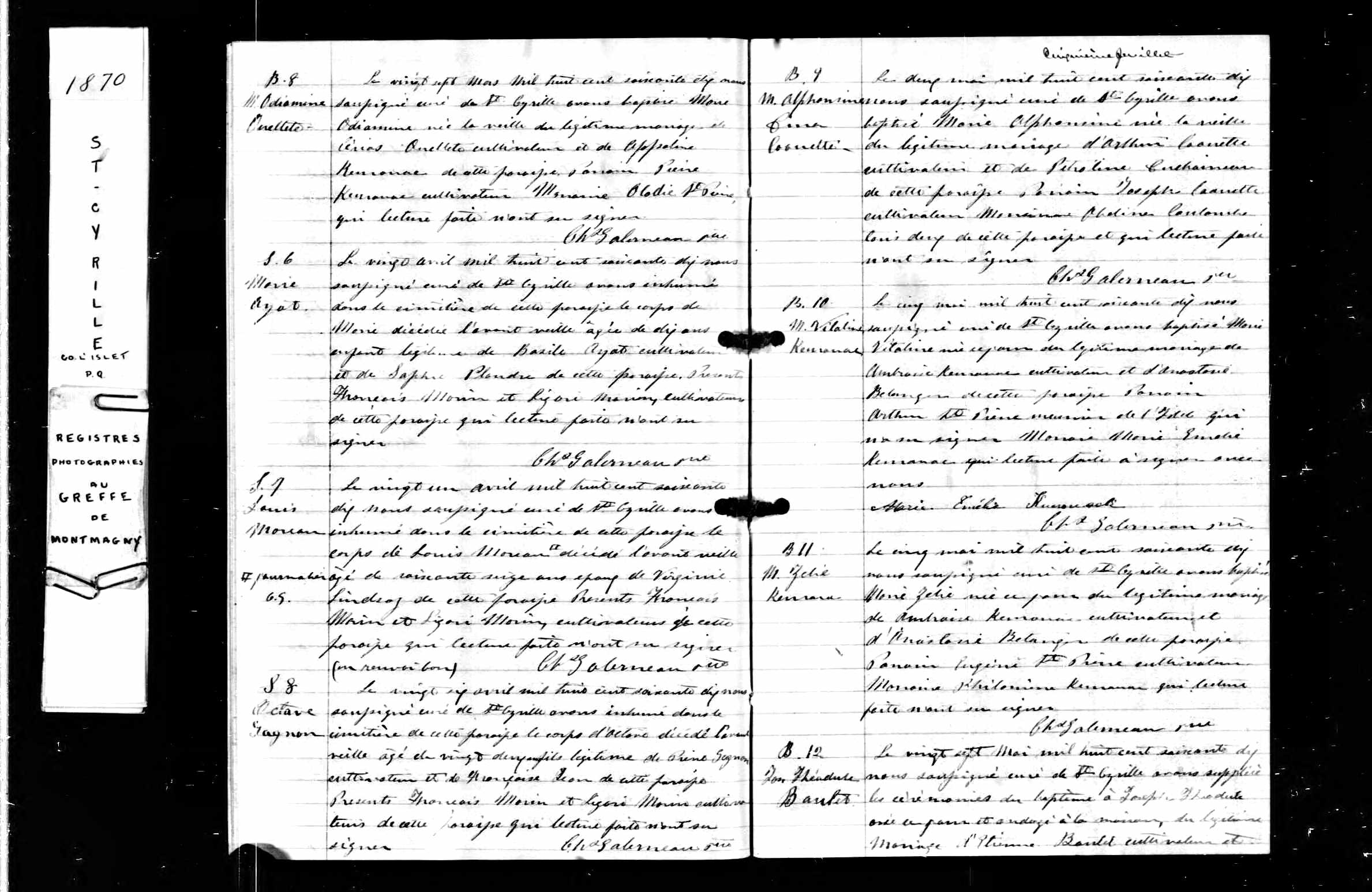 Acte de baptême