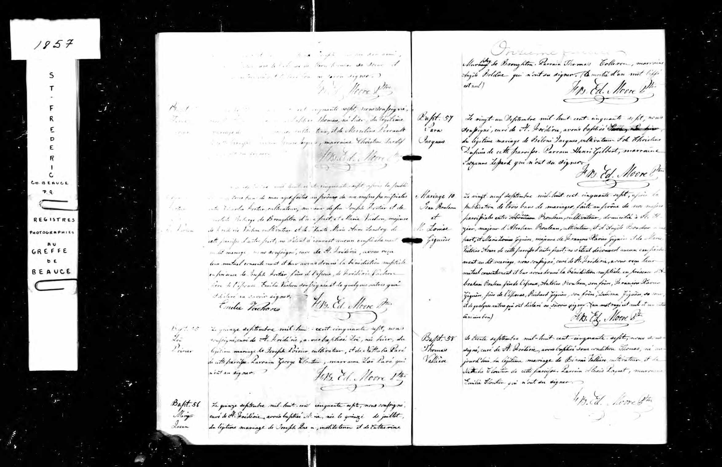 Acte de baptême