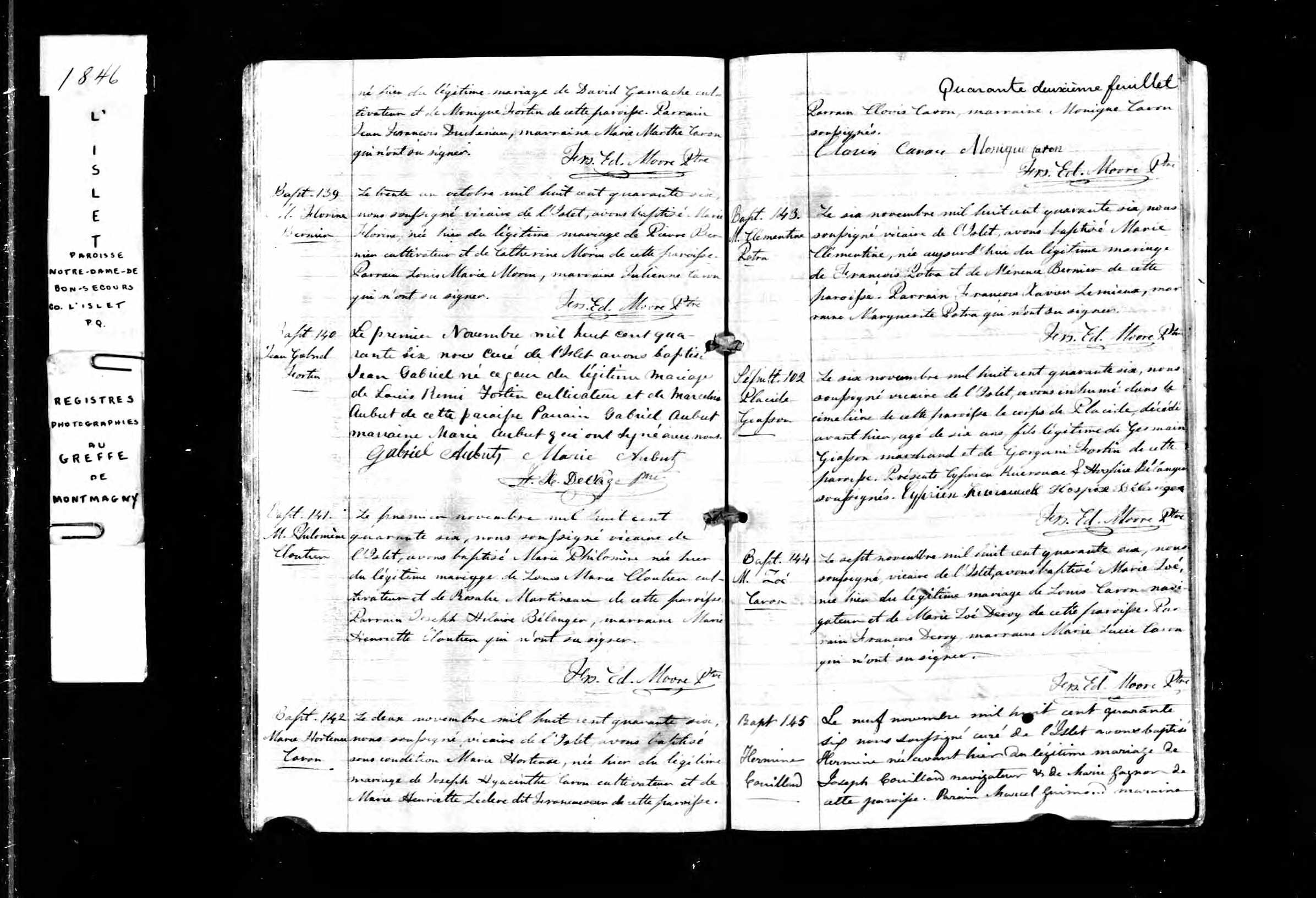 Acte de baptême