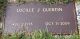 Plaque funéraire