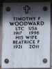 Plaque au columbarium
